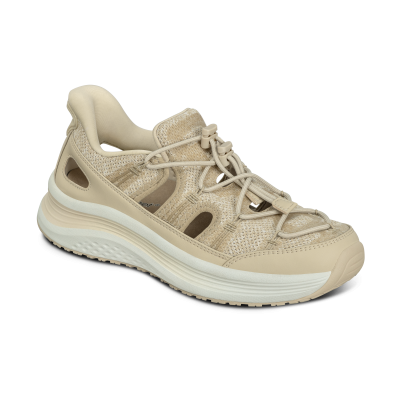 Venus - Hands Free Womens Athletic Sandals - Beige